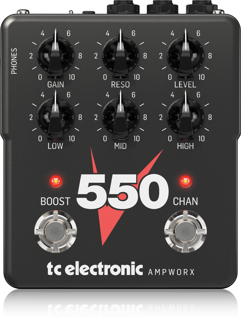 V550 Twin-Channel Guitar Preamp