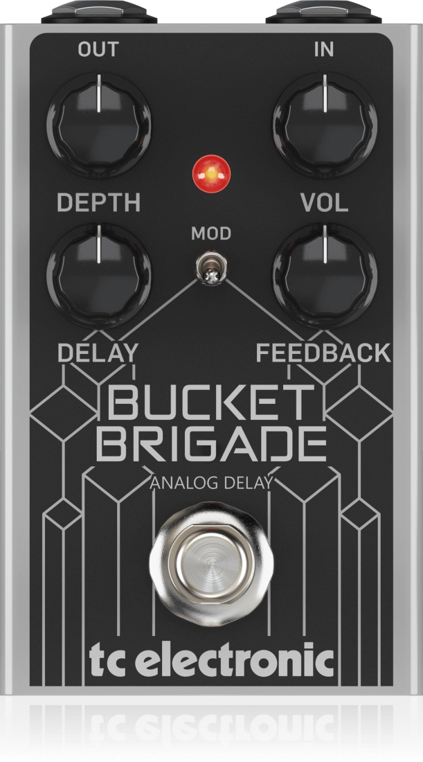 Bucket Brigade Analog Delay Pedal