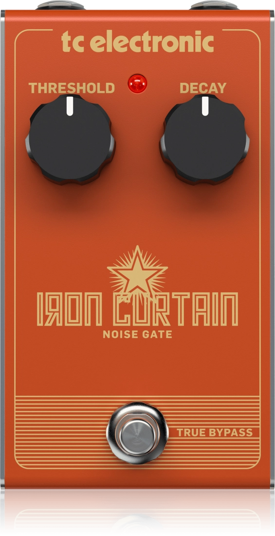 Iron Curtain Noise Gate Equalizer Pedal