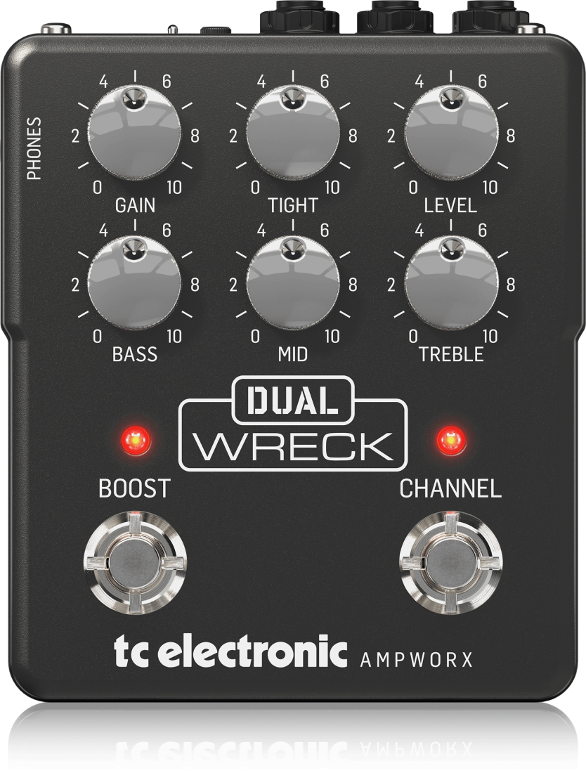 Dual Wreck Twin-Channel Guitar Preamp