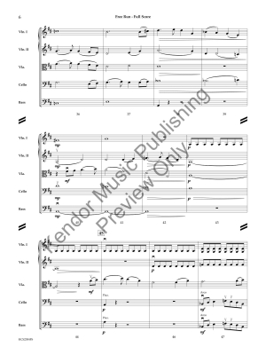 Free Run - Ramsey-White - String Orchestra - Gr. 3.5