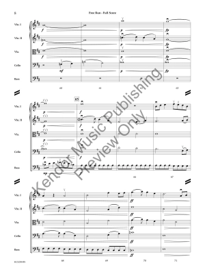 Free Run - Ramsey-White - String Orchestra - Gr. 3.5