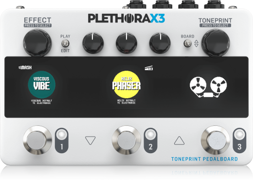 Plethora X3 Pedalboard