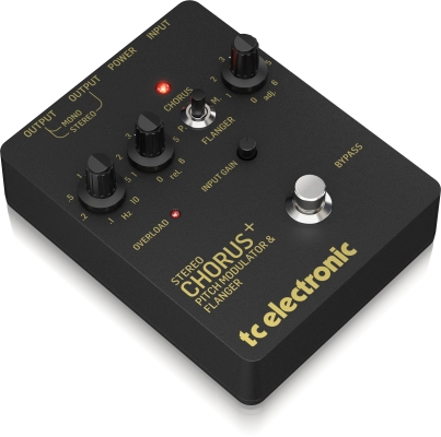 SCF Gold Flanger Pedal