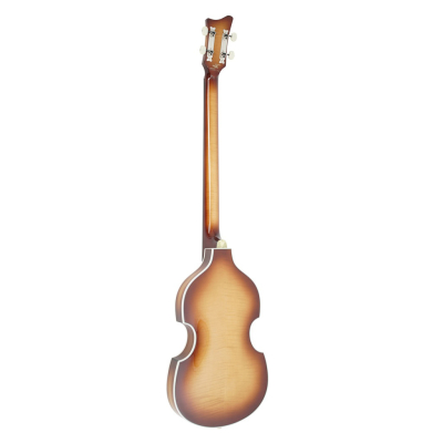 Violin Bass \'62 with Case, Left Handed - Sunburst