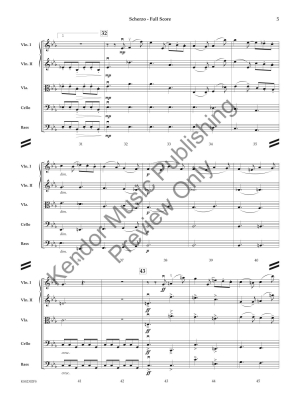 Scherzo (from \'\'F-A-E\'\' Sonata for Violin and Piano) - Brahms/Monday - String Orchestra - Gr. 6