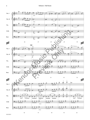 Scherzo (from \'\'F-A-E\'\' Sonata for Violin and Piano) - Brahms/Monday - String Orchestra - Gr. 6