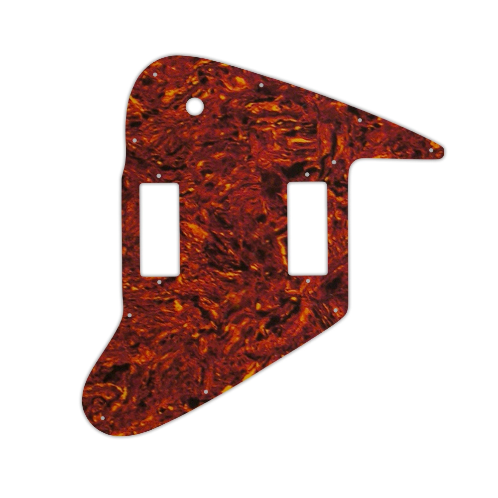 Custom Pickguard for Gibson 1965-2018 Non-Reverse Firebird - Tortoise Shell/Parchment