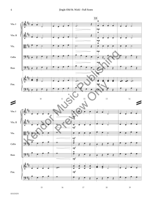 Jingle Old St. Nick! (Jingle Bells, Jolly Old St. Nicholas) - Blair - String Orchestra - Gr. 0.5