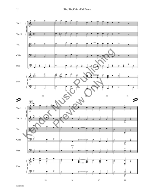 Riu, Riu, Chiu (Mateo Flecha el Viejo) - Rosenhaus - String Orchestra - Gr. 1.5