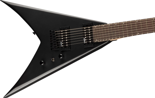 JS Series King V JS22-7 KV HT 7-String Electric Guitar, Amaranth Fingerboard - Satin Black