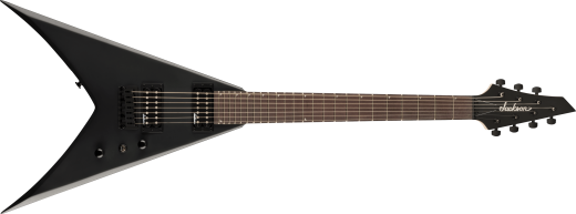 JS Series King V JS22-7 KV HT 7-String Electric Guitar, Amaranth Fingerboard - Satin Black