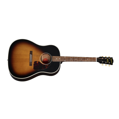 Epiphone - 1942 Banner J-45 Acoustic Guitar with Case - Vintage Burst