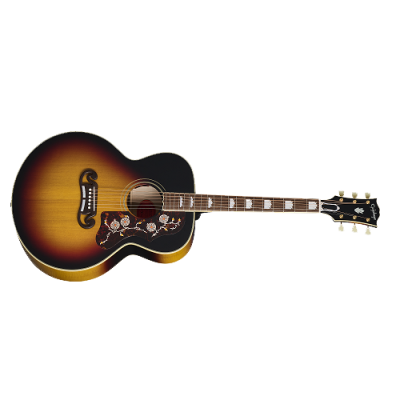 Epiphone - 1957 SJ-200 Acoustic Guitar with Case - Antique Vintage Sunburst