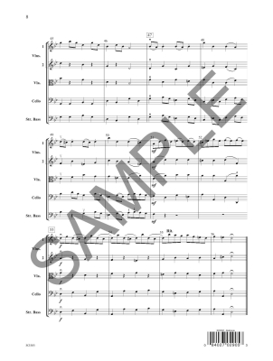 Badinerie - Bach/Woolstenhulme - String Orchestra - Gr. 2.5