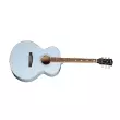 Epiphone - J-180 LS Acoustic\/Electric Guitar with Case - Frost Blue