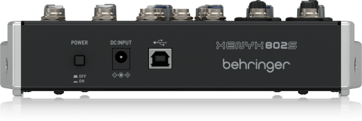 XENYX 802S Premium Analog 8-Input Mixer with USB Streaming Interface
