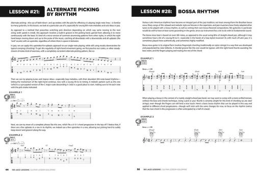 100 Jazz Lessons - Heussenstamm/Silbergleit - Guitar TAB - Book/Audio Online