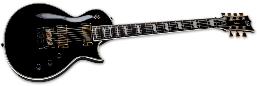 EC-1007 Baritone Evertune 7-String Electric Guitar - Black