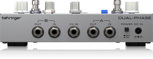 DUAL-PHASE Authentic Dual Analog Phase Shifter with 12 Opto-Couplers