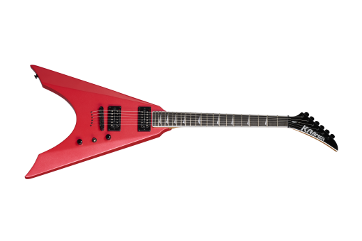Kramer - Nite-V Electric Guitar with Gigbag - Crimson Red Metallic
