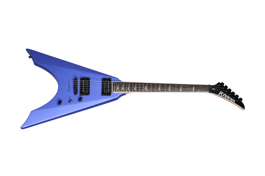 Kramer - Nite-V Electric Guitar with Gigbag - Royal Blue Metallic