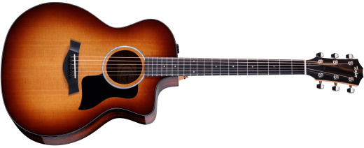 Taylor Guitars - 214ce-K SB Plus Grand Auditorium Koa/Spruce Acoustic/Electric Guitar with Case - Shaded Edge Burst