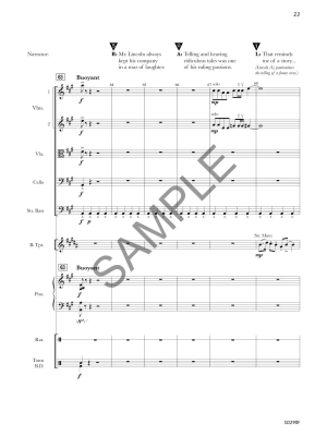 Lincoln: In Words and Music - Elledge - String Orchestra - Gr. 5, 6, Mixed