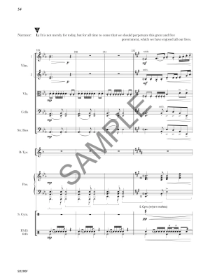 Lincoln: In Words and Music - Elledge - String Orchestra - Gr. 5, 6, Mixed