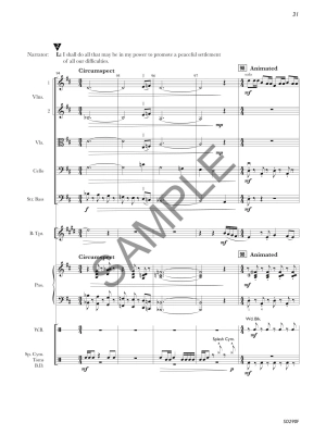 Lincoln: In Words and Music - Elledge - String Orchestra - Gr. 5, 6, Mixed