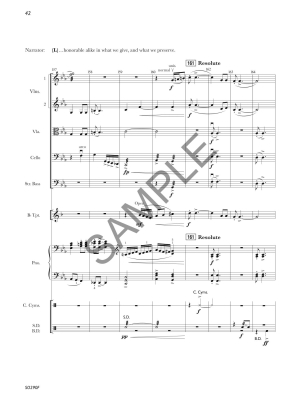 Lincoln: In Words and Music - Elledge - String Orchestra - Gr. 5, 6, Mixed