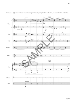 Lincoln: In Words and Music - Elledge - String Orchestra - Gr. 5, 6, Mixed