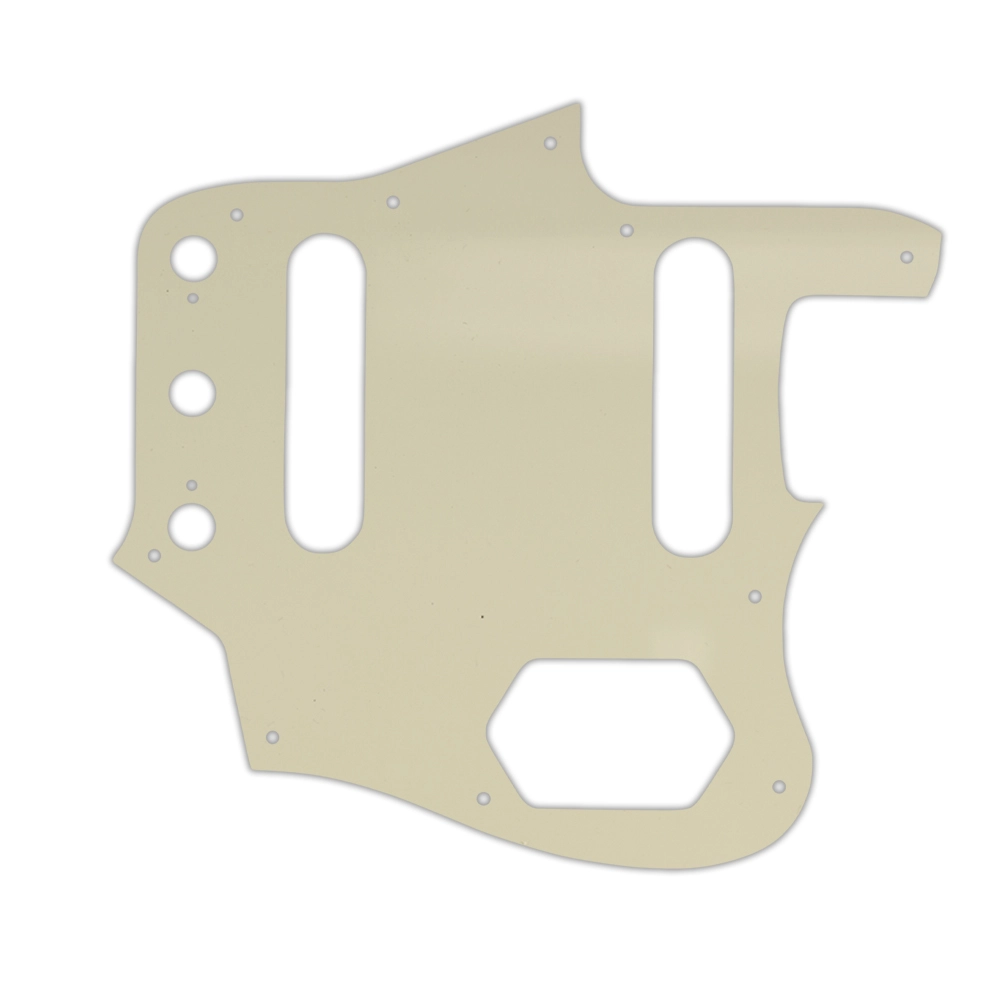 Custom Pickguard for Fender USA 1962-1975 or 1996-1997 Made in Japan Reissue Jaguar - Parchment 3-Ply