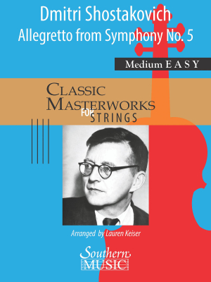 Southern Music Company - Allegretto de la symphonie numro5, deuxime mouvement Chostakovitch, Keiser Orchestre  cordes Niveau4