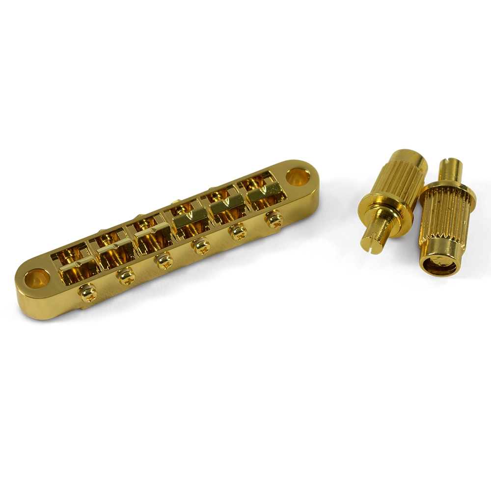 Replacement Nashville Tune-O-Matic Bridge for Samick Guitars - Gold