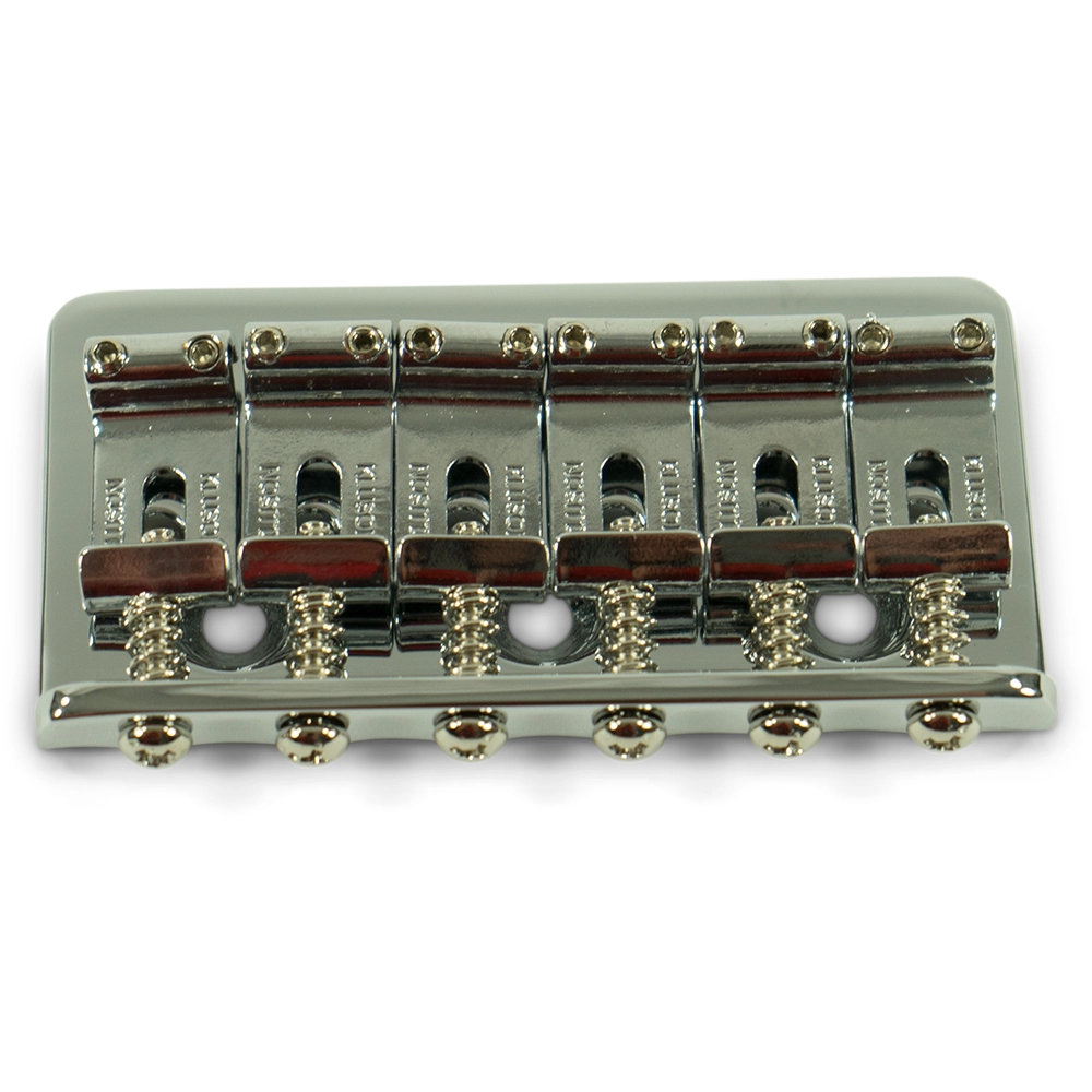 Replacement Hardtail Bridge for Vintage Fender Stratocaster - Chrome