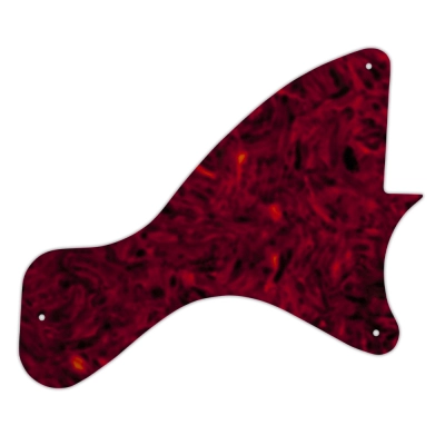 WD Music - Custom Pickguard for Gibson Original Vintage Les Paul Junior - Tortoise Shell Solid