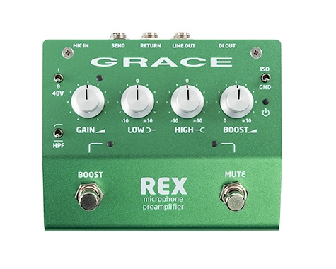 REX Microphone Preamplifier Pedal