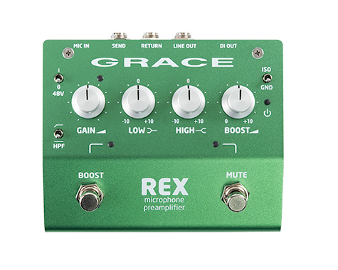 Grace Design - REX Microphone Preamplifier Pedal