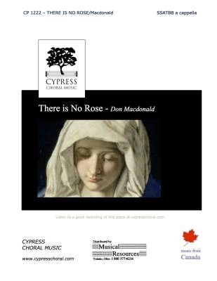 There Is No Rose - Macdonald - SSATBB