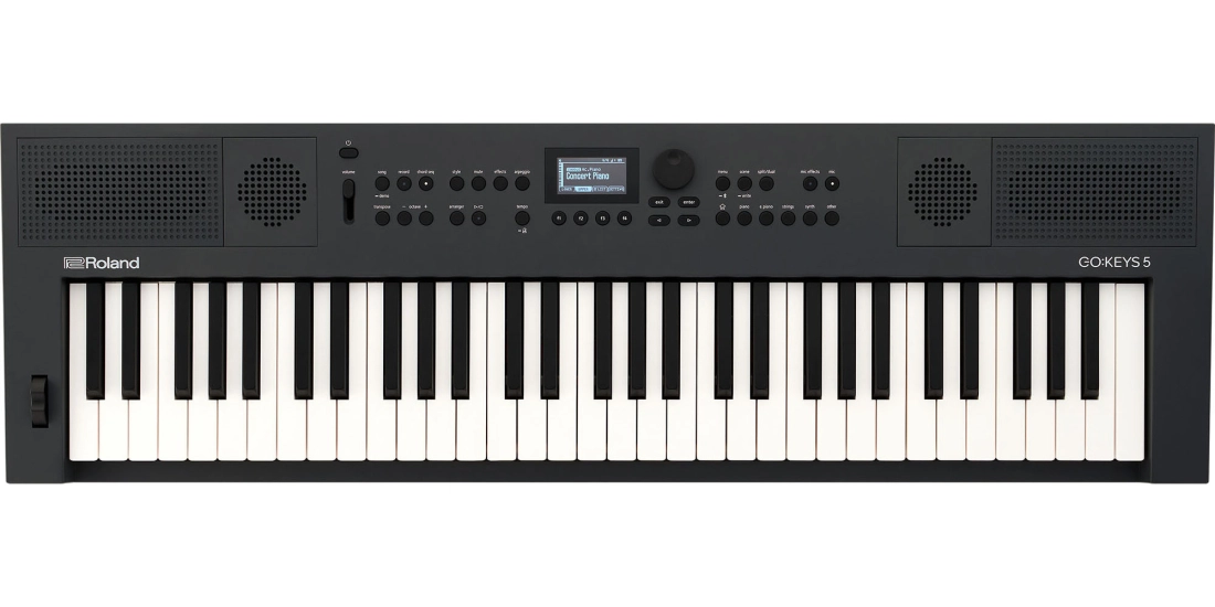 GO:KEYS 5 Music Creation Keyboard - Graphite Black