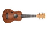 Kala - Satin Mahogany Soprano Ukulele with Hawaiian Islands