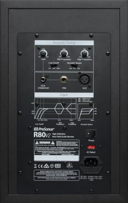 R80 V2 Studio Monitor - Black (Single)