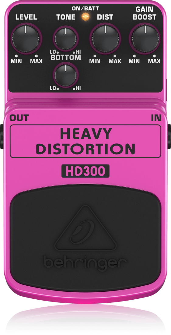 HD300 Heavy Metal Distortion Effects Pedal