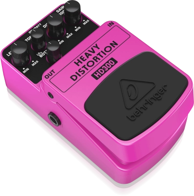 HD300 Heavy Metal Distortion Effects Pedal