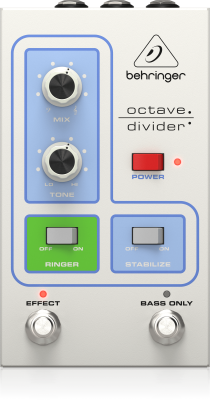 Classic Analog Octave Divider and Ringer Effects Pedal