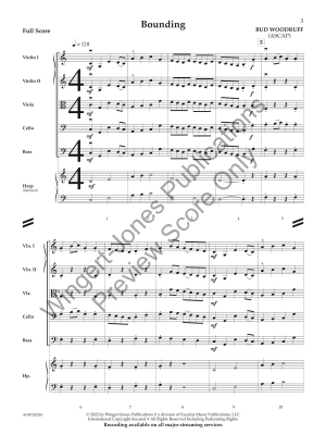 Bounding - Woodruff - String Orchestra - Gr. 1.5