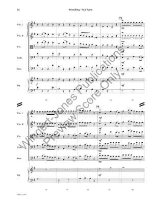 Bounding - Woodruff - String Orchestra - Gr. 1.5