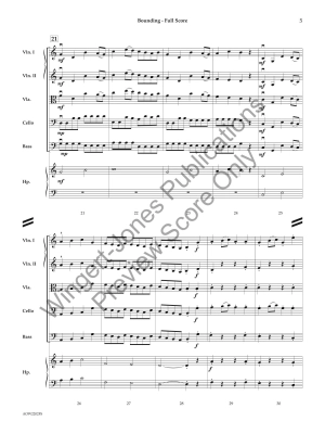 Bounding - Woodruff - String Orchestra - Gr. 1.5