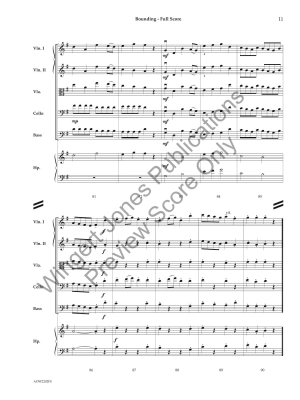 Bounding - Woodruff - String Orchestra - Gr. 1.5